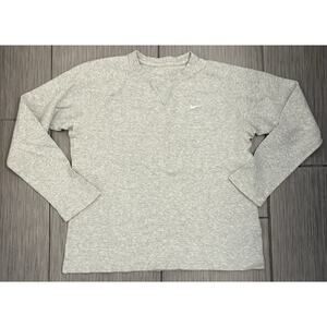 Nike Men’s Gray Long Sleeve Thermal Short Size Medium